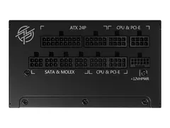 MSI MPG A1000G PCIE5 - Str&#248;mforsyning (intern) ATX12V / EPS12V - 80 PLUS Gold - AC 100-240 V - 1000 watt - aktiv PFC