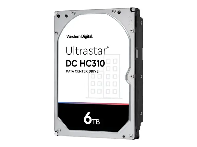 WD Ultrastar DC HC310 - Harddisk 6 TB intern (stasjonær) 3.5" i 3,...