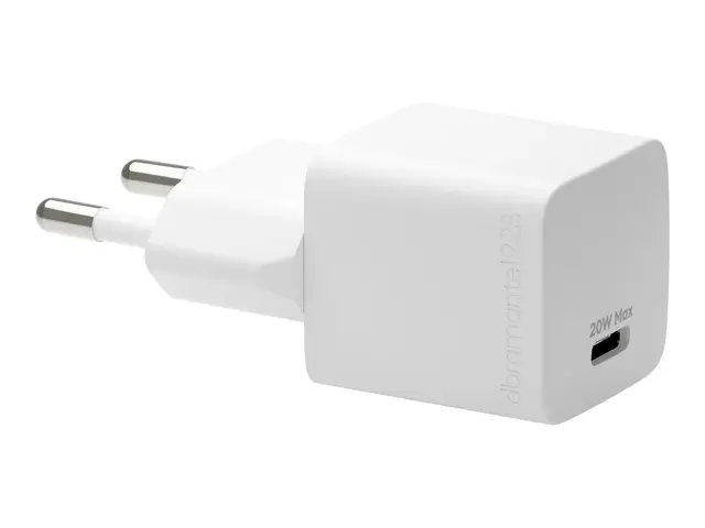 dbramante1928 re-charge - Strømadapter 20 watt PD (USB-C) hvit Europa