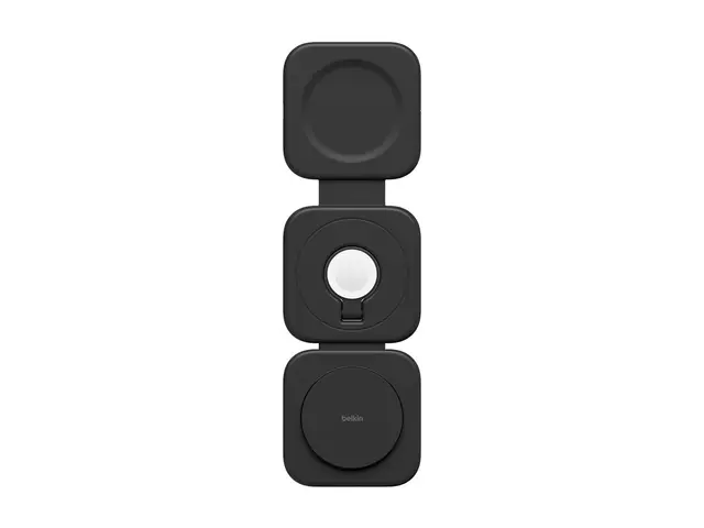 Belkin BoostCharge Pro 3-in-1 - Trådløs ladepute magnetisk med Qi2...