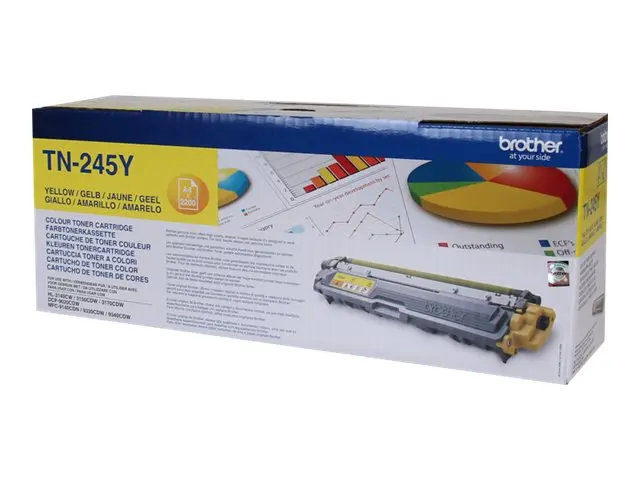 Brother TN245Y - Gul - original - tonerpatron - for Brother DCP-90...