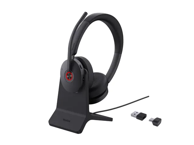 Yealink BH74 Teams - Hodesett on-ear Bluetooth trådløs aktiv støyd...