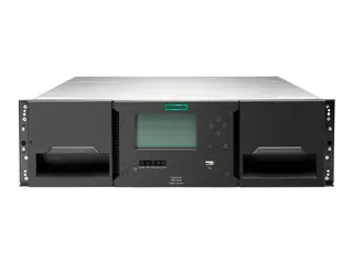 HPE Storage MSL3040 Tape Library 1x MS LTO-9 SAS Drive 20x LTO-9 45TB Data Car