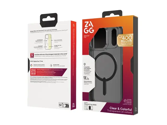 Zagg Santa Cruz Snap - Baksidedeksel for mobiltelefon MagSafe-sams...