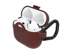 OtterBox - Boksdeksel for ladeboks for t&#229;dl&#248;se &#248;repropper godt r&#248;dt - for Apple AirPods 4