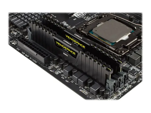 CORSAIR Vengeance LPX - DDR4 - sett - 32 GB: 2 x 16 GB - DIMM 288-...