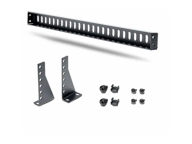 Startech 1U Rack Mountable Cable Lacing Bar w/Adjustable Depth, Su...