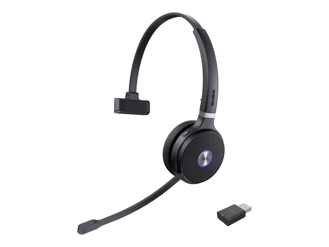 Yealink WH62 Portable - Hodesett on-ear DECT trådløs USB Certified...