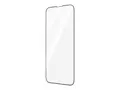 PanzerGlass - Skjermbeskyttelse for mobiltelefon ultrabred passform - glass - rammefarge svart - for Apple iPhone 13, 13 Pro, 14