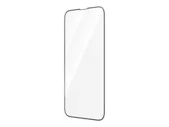 PanzerGlass - Skjermbeskyttelse for mobiltelefon ultrabred passform - glass - rammefarge svart - for Apple iPhone 13, 13 Pro, 14