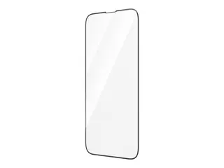 PanzerGlass - Skjermbeskyttelse for mobiltelefon ultrabred passform - glass - rammefarge svart - for Apple iPhone 13, 13 Pro, 14