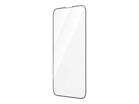 PanzerGlass - Skjermbeskyttelse for mobiltelefon ultrabred passform - glass - rammefarge svart - for Apple iPhone 13, 13 Pro, 14