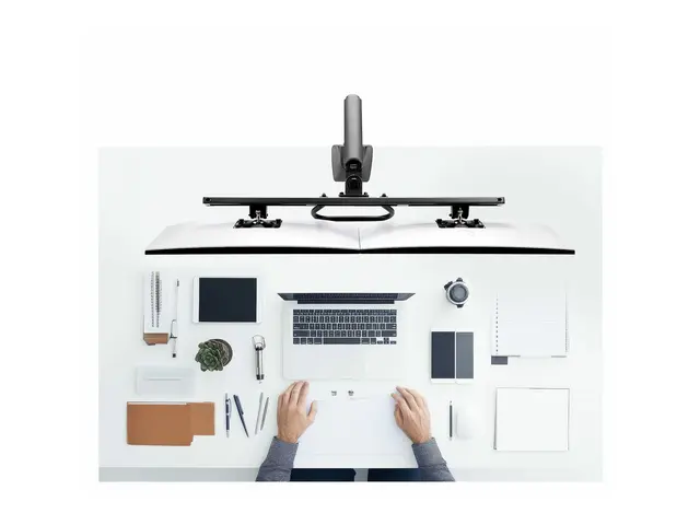 Startech Desk Mount Dual Monitor Arm w/ Crossbar, Up To 27" Displa...