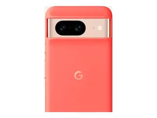 Google - Baksidedeksel for mobiltelefon - aluminium, silikon, polykarbonatskall Korall - for Pixel 8