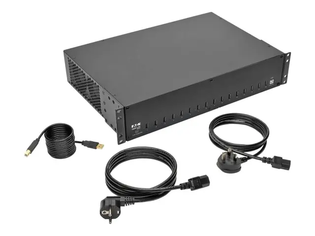 Eaton Tripp Lite Series 16-Port USB Charging Station with Syncing,...