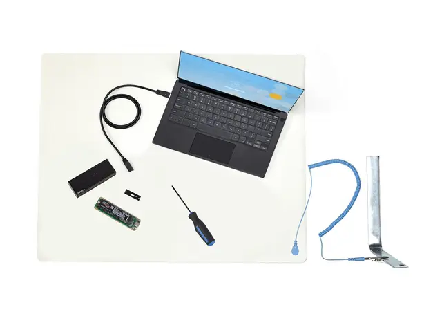 StarTech.com 11x18in Anti Static Mat, ESD Mat for Electronics Repa...
