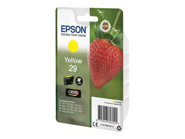 Epson 29 - 3.2 ml - gul - original - blister - blekkpatron - for E...