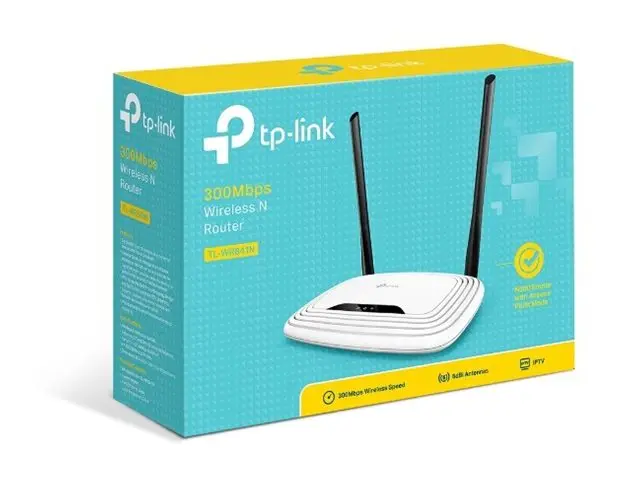 TP-Link TL-WR841N 300Mbps Wireless N Router - Trådløs ruter 4-port...