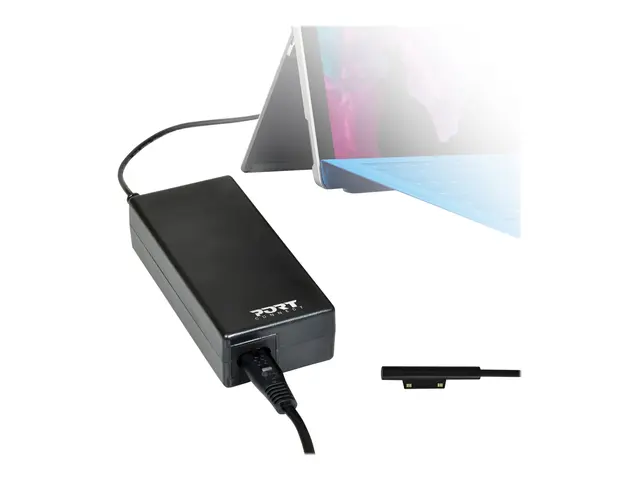 PORT Connect - Strømadapter AC 100-240 V 60 watt for Microsoft Sur...