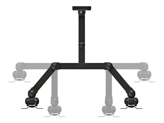 Neomounts FPMA-W960D - Brakett full bevegelse for 2 LCD-skjermer s...