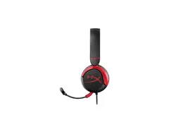 HyperX Cloud Mini - Hodesett - on-ear - kablet aktiv støydemping - 3,5 mm jakk - svart