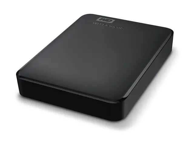 WD Elements Portable WDBHJS0060BBK - Harddisk 6 TB ekstern (bærbar...