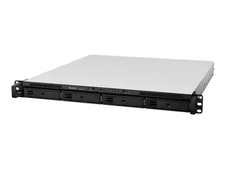 Synology RackStation RS1619xs+ - NAS-server 4 br&#248;nner - kan monteres i rack - SATA 6Gb/s - RAID 0, 1, 5, 6, 10, JBOD, RAID F1 - RAM 8 GB - Gigabit Ethernet - iSCSI st&#248;tte - 1U
