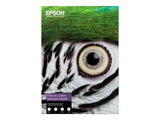 Epson Fine Art II - Bomull - strukturert matt 515 mikroner - naturlig hvitt - A2 (420 x 594 mm) - 300 g/m² - 25 ark klutepapir