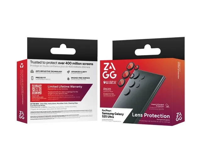ZAGG InvisibleShield - Linsebeskytter for mobiltelefon Samsung Gal...