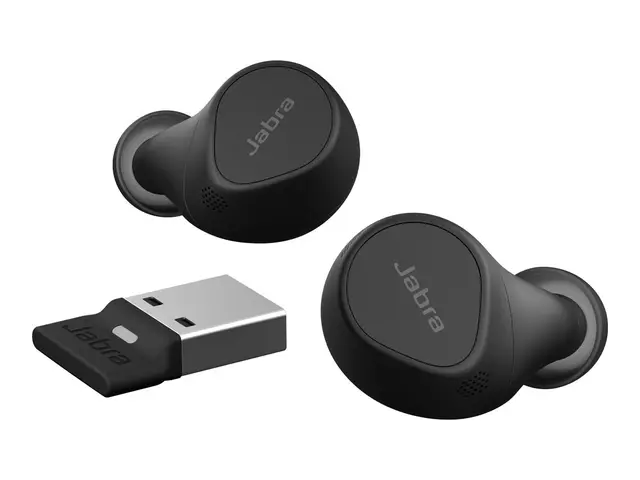 Jabra Evolve2 Buds MS - True wireless-hodetelefoner med mikrofon i...