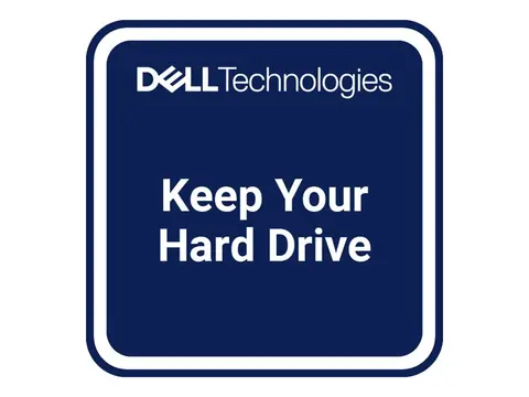 Dell 5 &#197;r Keep Your Hard Drive Utvidet serviceavtale - ingen drevretur (for kun harddisker) - 5 &#229;r