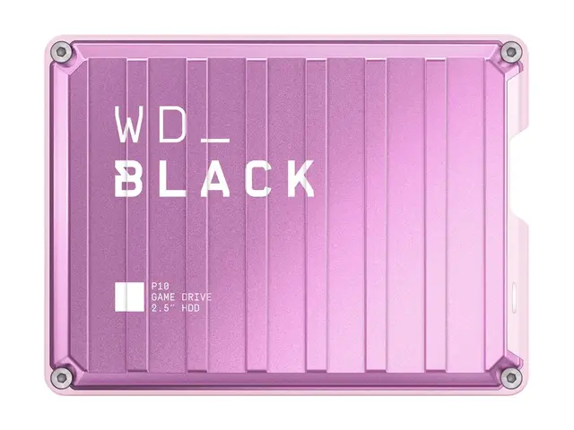 WD_BLACK P10 Game Drive WDBZ7D0040BPK - Harddisk 4 TB ekstern (bær...