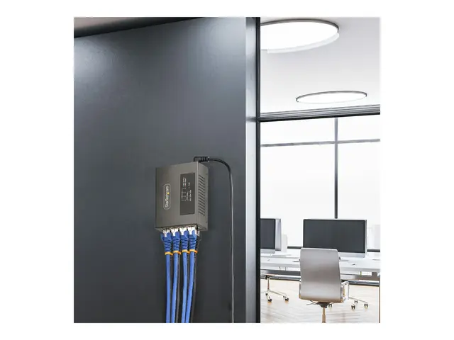 StarTech 4-Port Multi-Gigabit PoE++ Injector, 5/2.5G Ethernet (NBA...