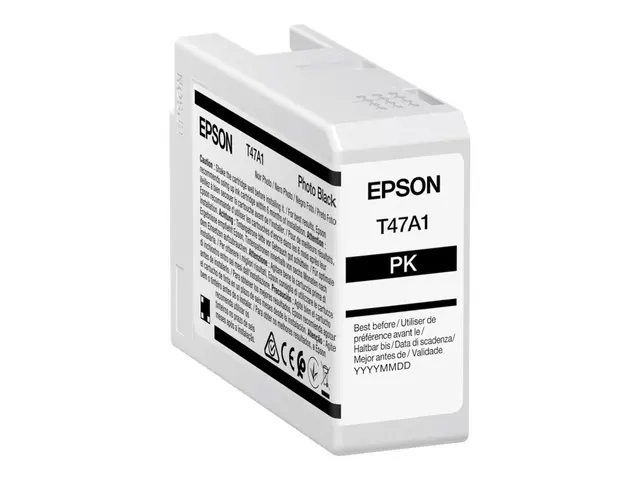 Epson UltraChrome Pro T47A1 - 50 ml - svart - original - blekkbeho...