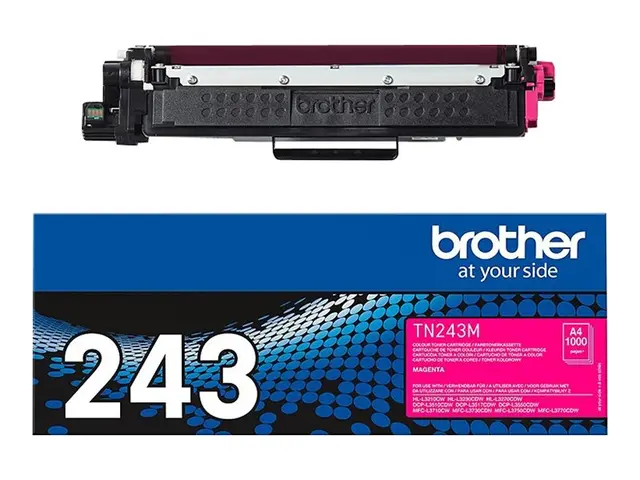 Brother TN243M - Magenta - original - tonerpatron - for Brother DC...