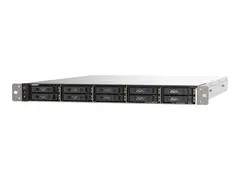 QNAP TS-h1090FU - NAS-server - 10 brønner kan monteres i rack - SATA 6Gb/s / PCIe 4.0 x4 (NVMe) - RAID 0, 1, 5, 6, 10, 50, 60, JBOD - RAM 32 GB - 25 Gigabit Ethernet / 2.5 Gigabit Ethernet - iSCSI støtte - 1U
