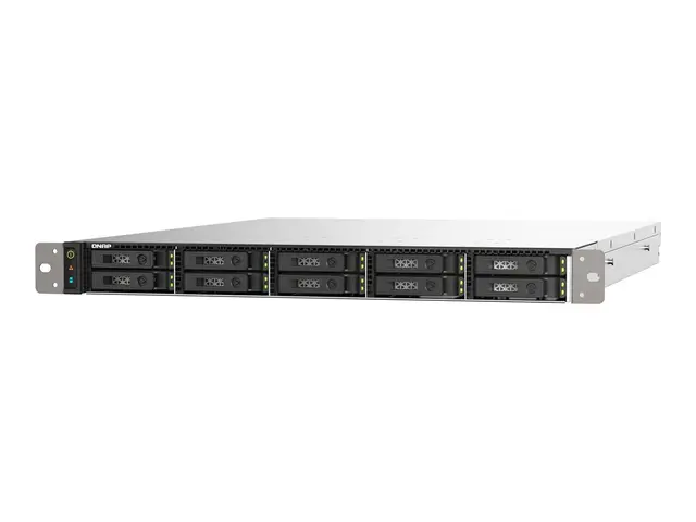 QNAP TS-h1090FU - NAS-server - 10 brønner - kan monteres i rack - ...