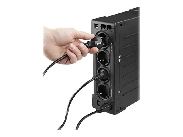 Eaton Ellipse ECO 800 USB DIN - UPS (rackmonterbar/ekstern) - AC 2...