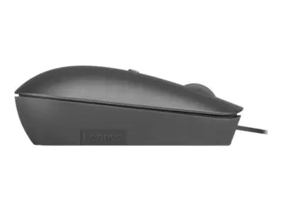 Lenovo 540 - Mus kompakt optisk 4 knapper kablet stormgrå løsvekt
