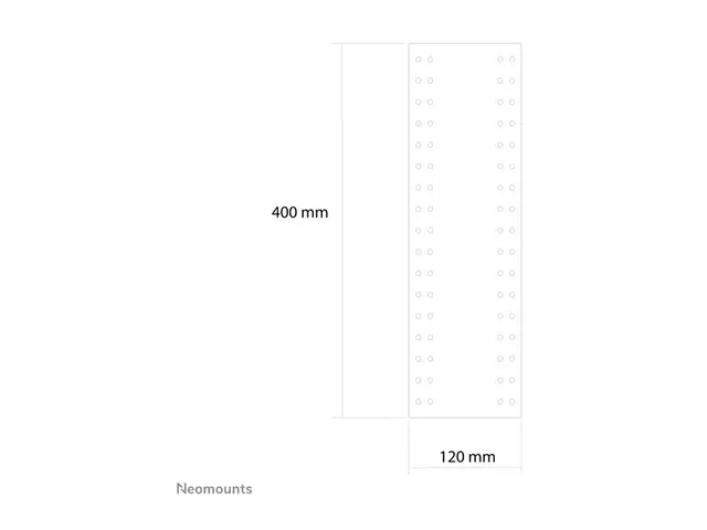 Neomounts KEYB-V100RACK - Monteringskomponent (koblingsplate) for ...