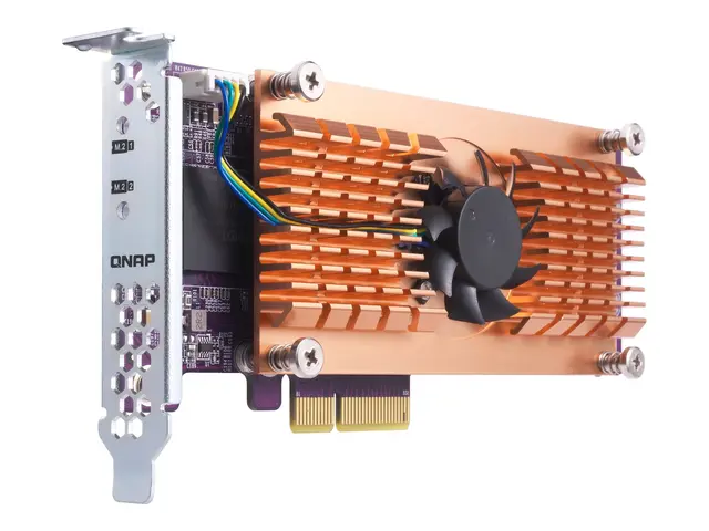QNAP QM2-2S-220A - Diskkontroller - SATA - lav profil - PCIe 2.0 x...