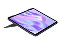 Logitech Combo Touch - Tastatur og folioveske med styrepute - bakbelysning - Apple Smart connector - QWERTY - Nordisk (dansk/finsk/norsk/svensk) - grafitt - for Apple 13-inch iPad Pro M4 Wi-Fi, M4 Wi-Fi + Cellular