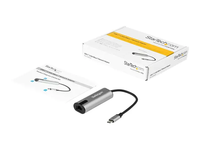 StarTech.com 2.5GbE USB C to Ethernet Adapter NBASE-T NIC, 3.0 Typ...