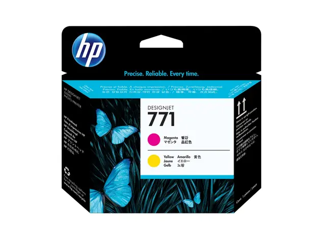 HP 771 - Gul, magenta skriverhode for DesignJet Z6200, Z6600, Z661...