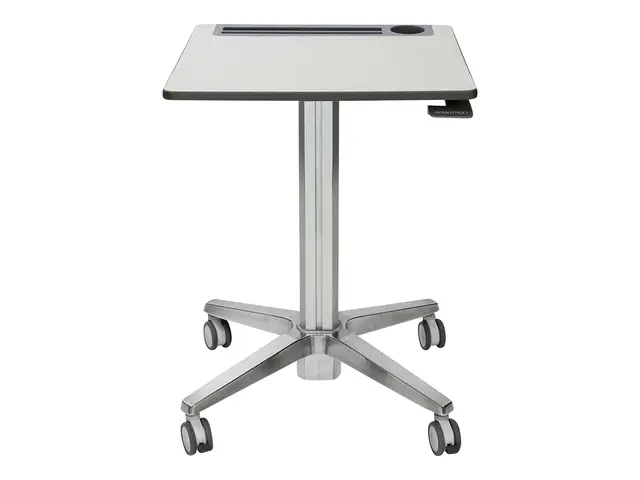 Ergotron LearnFit Tall - Stående skrivebord mobil rektangulær hvit...