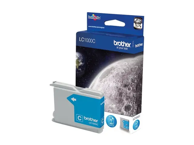Brother LC1000C - Cyan - original - blekkpatron - for Brother DCP-...