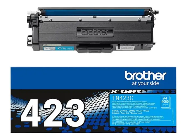 Brother TN423C - Jumbo Yield - cyan - original - tonerpatron - for...