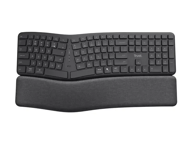 Trust Keyra - Tastatur full size trådløs 2.4 GHz, Bluetooth QWERTY...