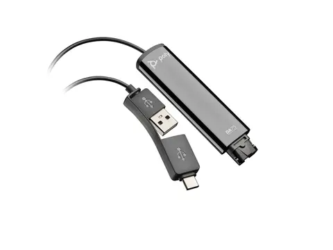 HP Poly DA75 - Lydkort - USB-C / USB-A - for Victus by HP Laptop 16; Laptop 14, 15, 17; Pavilion Plus Laptop 14, 16
