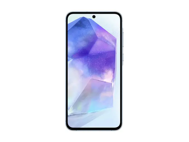 2nd-B Galaxy A55 5G 128GB L.Blue B-grade - Brukt 2 års garanti Gra...